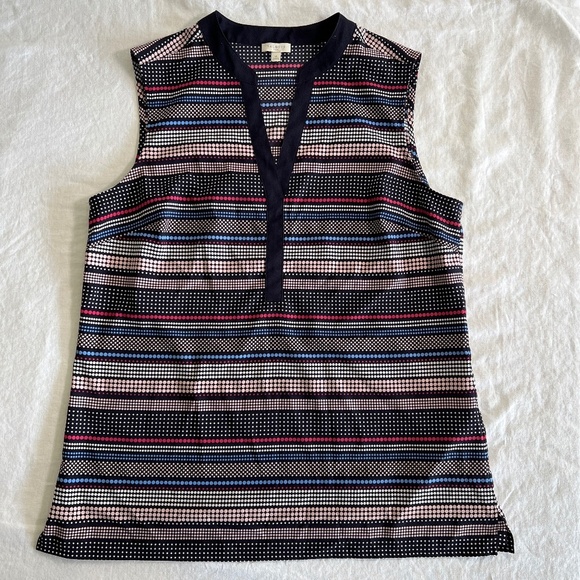 TALBOTS size M medium sleeveless blouse - Picture 1 of 4